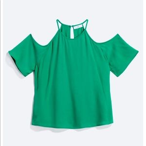 Zeni Cold Shoulder Blouse